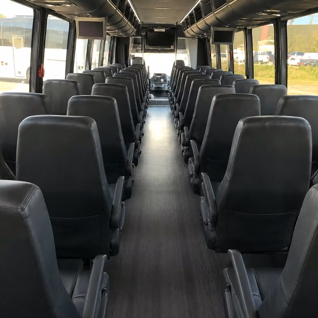 35 passenger minibus inside