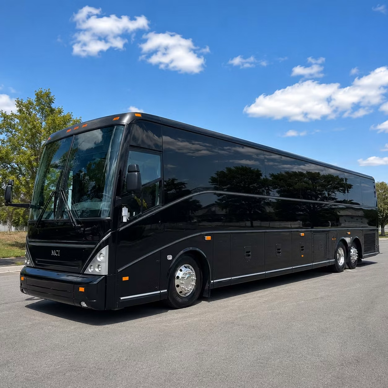 airport transfers and long distance charter bus rentals from pittsfield