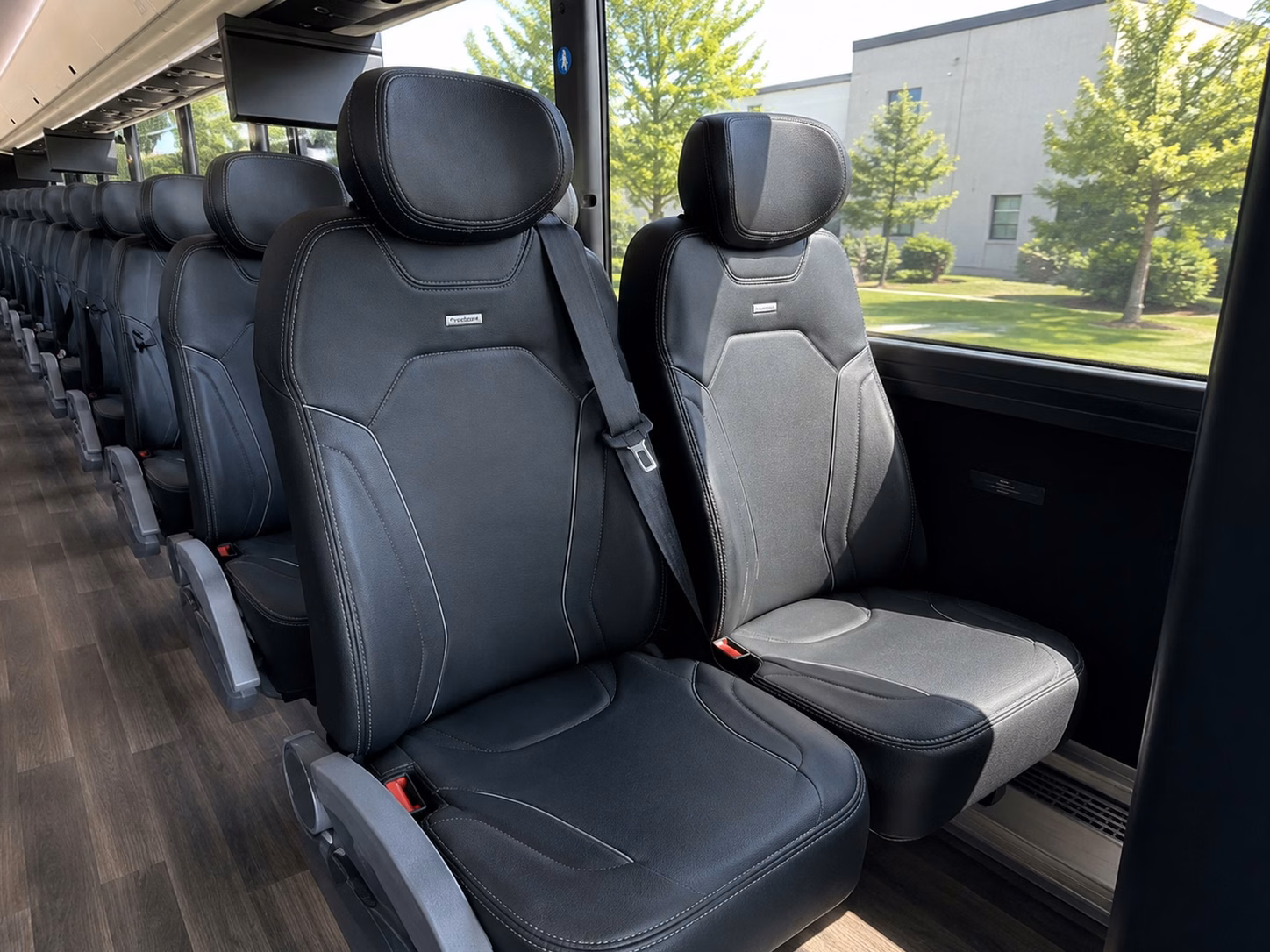 pittsfield charter bus interior