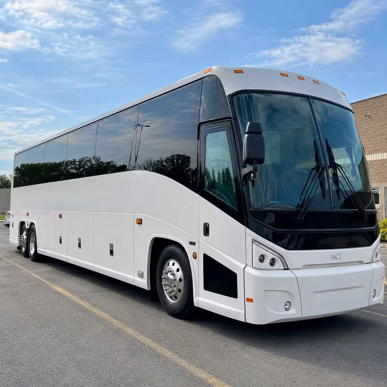 pittsfield charter bus rental exterior